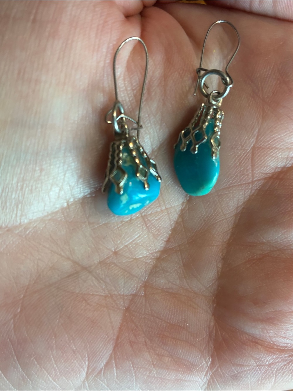 ✨ 3/$15 ✨ Turquoise Teardrop Dangle Earrings